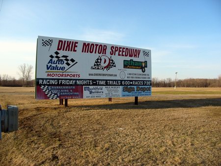 Dixie Motor Speedway - SIGN